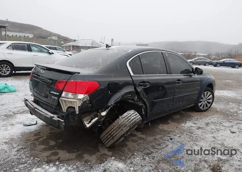 2012 Subaru Legacy 2.5I Limited from USA, damaged, VIN 4S3BMBK67C3035471